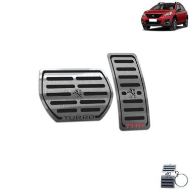 Imagem de Pedaleira Automático Peugeot 2008 Turbo Thp 2020 2021 Preto