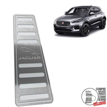Imagem de Descanso De Pé Aço Inox Jaguar E-Pace 2018 A 2020 Prata