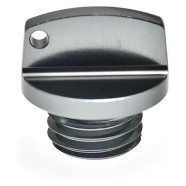 Imagem de Acessórios de motocicleta CNC M20 x 2,5 plugue de tampa de enchimento de óleo compatível com CBR 250RR 1000RR YZ250F YZ450F (cinza)