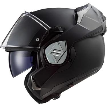 Imagem de Capacete ls2 Advant FF906 Escamoteável Robocop Preto Fosco (64)