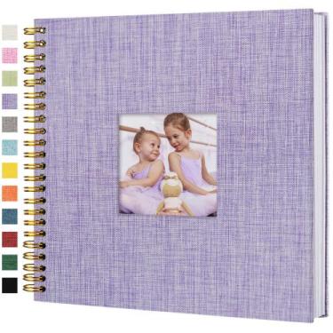 Imagem de Álbum de fotos de álbum de recortes Hiwhy 30x30cm Capa dura 80 páginas