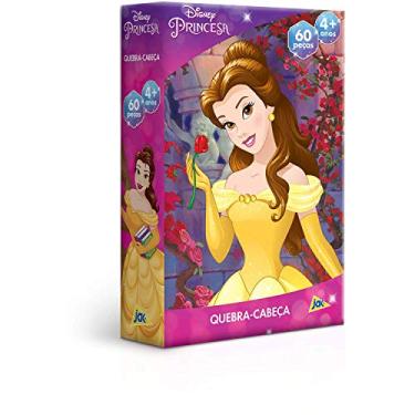 Imagem de Toyster - Quebra-cabeça: Princesas - Bela - 60 peças - Disney - JAK