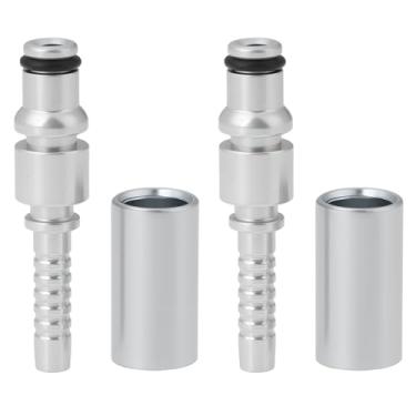 Imagem de LT Easiyl Conector de encaixe de mangueira de lavadora de alta pressão 8,9 mm compatível com adaptador de reparo Karcher AR