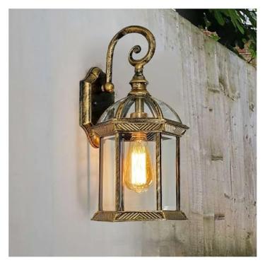 Imagem de Luminárias de parede Luminárias de arandela Luminárias de parede LED Bronze preto Luminária de parede para varanda externa Casa Pátio Jardim Iluminação, Luminária pendente de teto LED, B