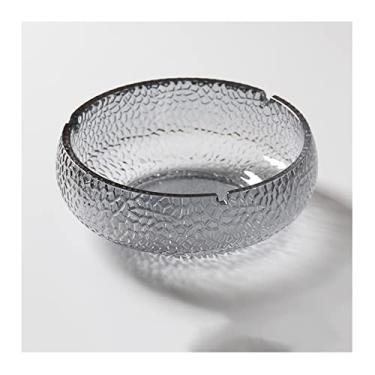 Imagem de Cinzeiro de ervas daninhas cristal AshTray criativo grande cinza bandeja escritório hotel sala de estar cinzeiro ornamentos transparente ashtrey cinzeiros para cigarros (A)