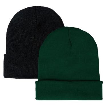 Imagem de Bonés de malha de inverno Beanie ZOORON para homens e mulheres, pacote