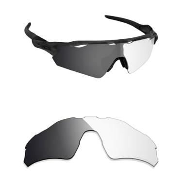 Imagem de Alphax Lentes de reposição Adapt cinza fotocromáticas não polarizadas para óculos de sol Oakley Radar EV S Path OO9510