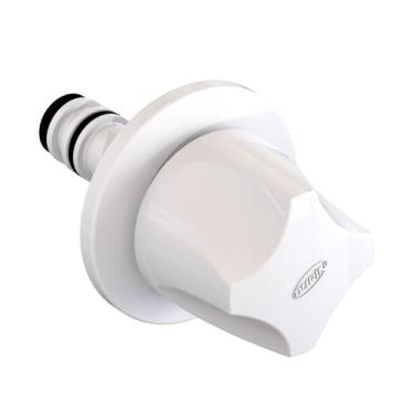 Imagem de Reparo Para Torneira De Pressão Com Canopla Búzios Luxo Branco Durín