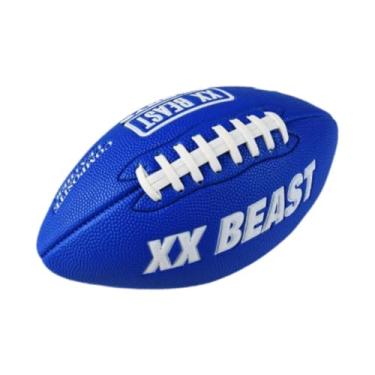 Imagem de simhoa Bola de rúgbi antiderrapante resistente ao desgaste para futebol americano, festa de aniversário, equipe, academia, Tamanho 4