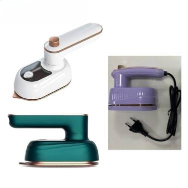 Imagem de Mini Ferro De Passar Roupas Para Viagem Elétrico Portátil Pequeno Bivolt 110v E 220v(aleatório)