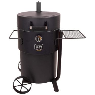 Imagem de Defumador de Tambor a Carvão com Medidor de Temperatura, Oklahoma Joe s 19202100, Preto