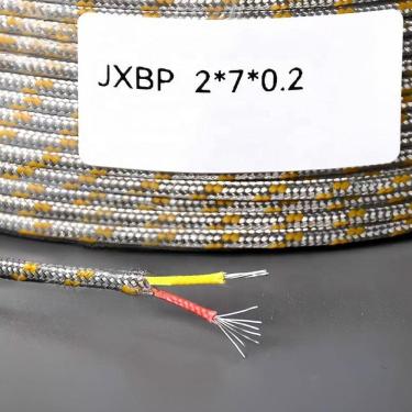 Imagem de Cabo De Compensação Para Termopar Tipo J Modelo J 2X7X0.2 M