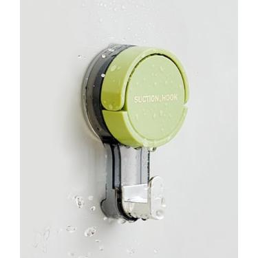 Imagem de Ganchos de ventosa para chuveiro, gancho de parede sem orifício com ventosa