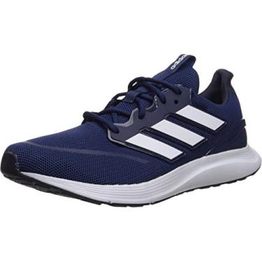 Imagem de adidas Tênis de corrida masculino Energyfalcon Adiwear, Azul escuro/branco/azul royal universitário, 12.5