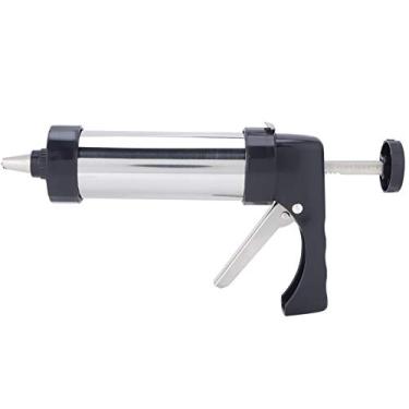 Imagem de YOUTHINK Fabricante de Prensa de Biscoitos, Kit de Bico de Decoração de Pastelaria de Bolo de Aço Inoxidável, Ferramentas de Cozimento DIY Com Caixa de Armazenamento, para Padarias