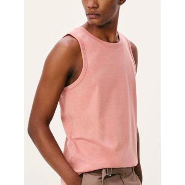 Imagem de Camiseta Regata Hering 0111 Masculina World Algodão T. P/XXG, XG, Mpm,