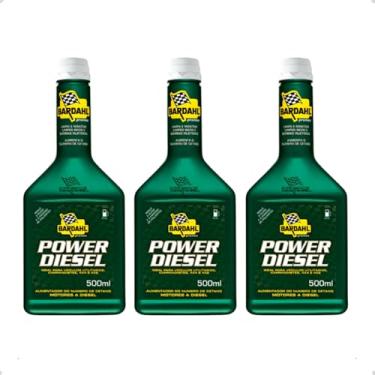 Imagem de Kit 3 Aditivos De Combustível Motor a Diesel Power Diesel Limpa Bico