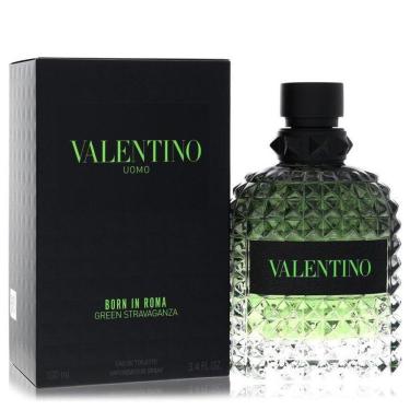 Imagem de Perfume Masculino Uomo Born In Roma Green Stravaganza By Valentino 100 Ml