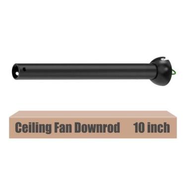 Imagem de Ventilador de teto Downrod DPXMYG 25cm Black Ball Head