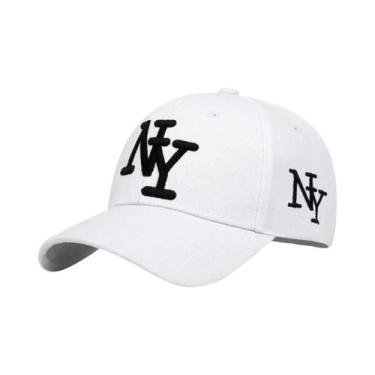 Imagem de Boné de Beisebol Bordado NY - Ajustável, Unissex, Protetor Solar (Prim
