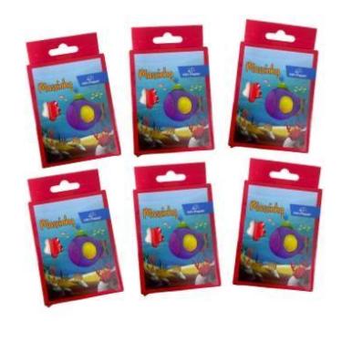 Imagem de Kit de Massinha Colorida Win Paper - 6 Cores (90g) - no-brand, Kit 6 u
