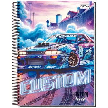 Imagem de CADERNO UNIVERSITÁRIO C/D ESPIRAL 12 MATÉRIAS 240 FLS CUSTOM DRIVE