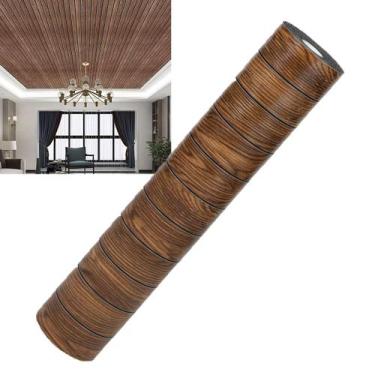 Imagem de Painel Ripado Parede Autoadesivo Flexivel Decoraçao Adesiva Sala Estar