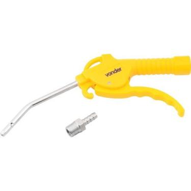 Imagem de Pistola Limpeza Ar Plástico Bico Longo Gatilho Pl10 Vonder