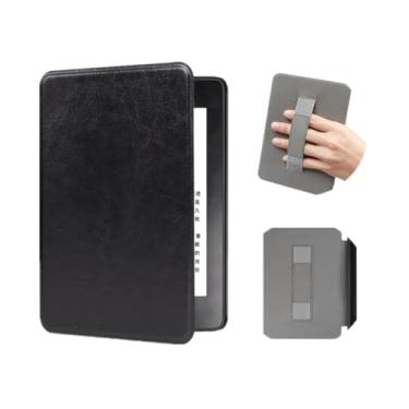Imagem de Akacy Capa protetora de couro PU com alça para Kindle Paperwhite de 6,0 polegadas 11ª geração lançada em 2022/2024 (Modelo: C2V2L3/RS23CV) com função hibernar/despertar automática (13)