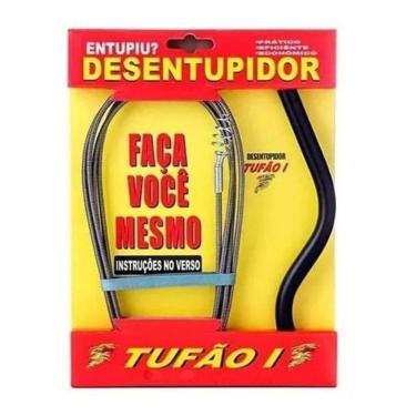 Imagem de 2X Melhor Desentupidor Para Pia Esgoto Vaso E Ralo Tufão 5Mt