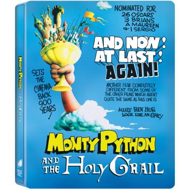 Imagem de Monty Python Sacré Graal [4K Ultra HD + Blu-Ray-Édition SteelBook limitée] [Blu-ray]
