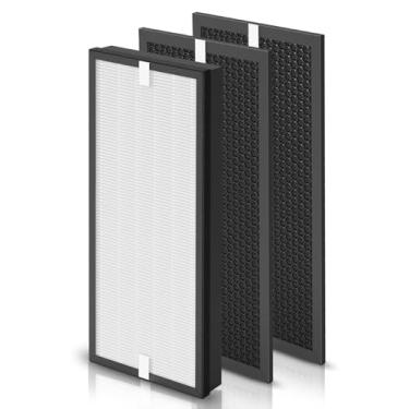 Imagem de Filtro de substituição XD6065 e XD6075, compatível com purificador de ar puro intenso Rowenta PU4020, também serve para PU4010 PU4015 PU4025, peça # XD6074U0 XD6075 XD6070 XD6060 XD6065