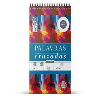 Imagem de Livro - Livro Coquetel Espiral Palavras Cruzadas Vol. 01: Nivel Facil,