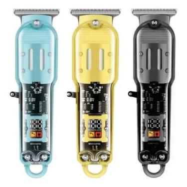 Imagem de Super Máquina Corte Cabelo Sem Fio Profissional Recarregável - Premium