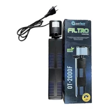 Imagem de Filtro Interno Ocean Tech Ot-2000f Com Bomba 1200l/h Aquário Voltagem 220