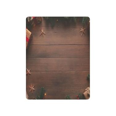 Imagem de Blueangle Jogo de lençol com elástico para bebês - Jogo de lençol macio e respirável com galhos de árvore de Natal, serve para colchão de berço padrão (89)