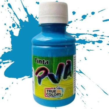 Imagem de Tinta Pva Fosca GII 100ml True Colors - Cores Frias, AZULINHA - 6119