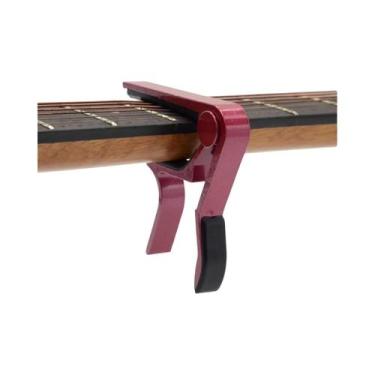 Imagem de Capotraste De Alumínio Para Guitarra Acústica, Elétrica E Clássica, Ac