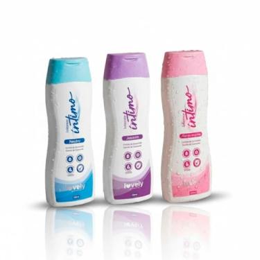 Imagem de Kit Sabonete Íntimo Lovely – Jasmim + Flor de Cerejeira + Neutro Face Beautiful 200ml (Variados)