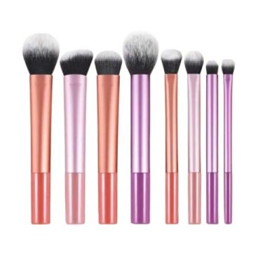 Imagem de Kit 8 Pincéis de Maquiagem profissional (8)