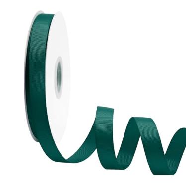 Imagem de Ribreeze Fita de gorgorão azul-petróleo de 5/20.3 cm para embrulho de presente, casamentos, decoração floral, costura e mais