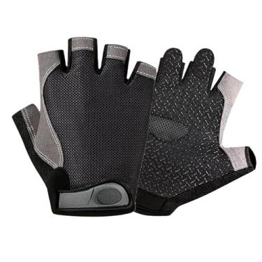 Imagem de Luva De Musculação Meio Dedo Para Academia, Treino Funcional, Bike E Ciclismo Antiderrapante (3)