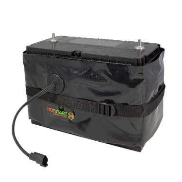 Imagem de Envoltório para aquecedor de bateria HOTSTART 42 x 15,6 polegadas | 15,6 – 26,7 °C com termostato embutido | Certificado UL | Melhora a potência de partida e prolonga a vida útil da bateria | Original