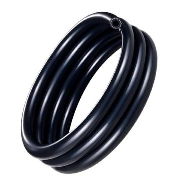 Imagem de EVIL ENERGY Mangueira de aquecedor de silicone de alto desempenho de 9,5 mm Mangueira de refrigeração do radiador reta SAE J20R3 CLASS-A 1,5 m preta