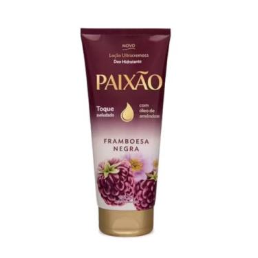 Imagem de Loção Hidratante Paixão Ultracremosa Deo Hidratante, Framboesa Negra, Toque Aveludado com Óleo de Amêndoas, Fragrância Cativante, 200ml