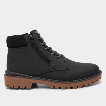 Imagem de Bota Infantil Molekinho Zíper Lateral Cano Curto Menino-Masculino