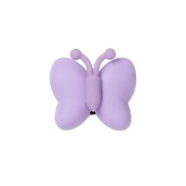 Imagem de Jibbitz Crocs Borboleta Pelúcia Squishy Cor única, UNI
