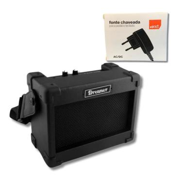 Imagem de Kit Amplificador De Guitarra 5W Cubo St Rise + Fonte 9V 1A