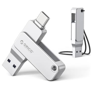 Imagem de ORICO Flash Drive USB tipo C duplo de 256 GB - EB05