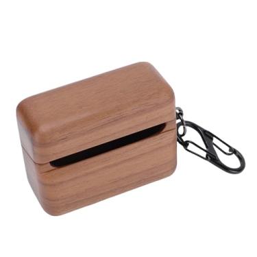 Imagem de aqxreight Estojo Protetor de Fones de Ouvido de Madeira Com Porta de Carregamento para Ultra 3ª Geração - Viagem Obrigatória